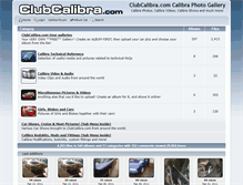 Tablet Screenshot of gallery.clubcalibra.com